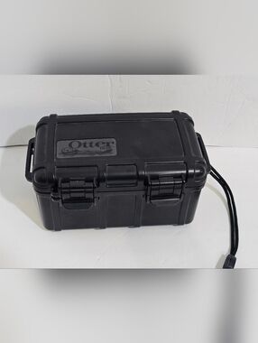 OtterBox 2000 Series Waterproof Protective Case Black Hard Shell w/Lanyard